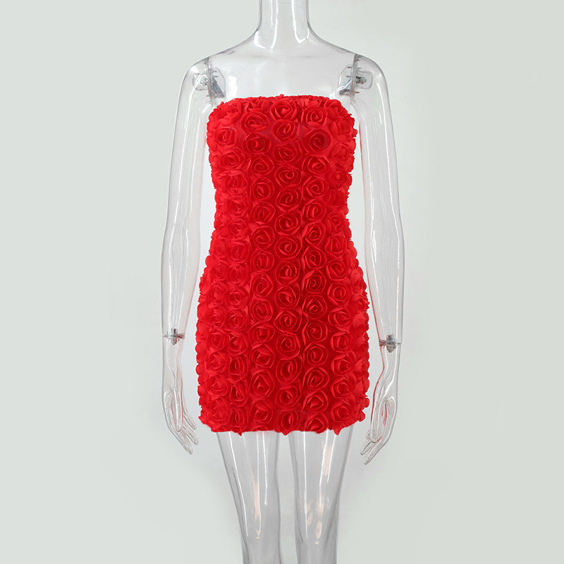 Damen Blumenkleid R&B