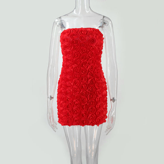 Damen Blumenkleid R&B