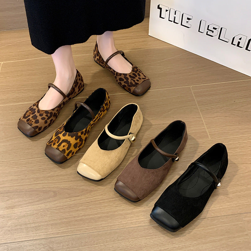 Damen Elegante Ballerinas mit modischem Riemchen und komfortablem Fußbett R&B