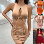 Damen Minikleid mit Cut-Outs und figurbetontem Design