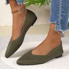 Damen elegante spitze Ballerinas mit atmungsaktivem Obermaterial R&B