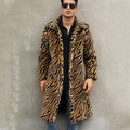 Herren Trendiger Tiermuster-Mantel R&B