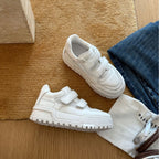 Damen Sportliche Sneaker mit doppeltem Klettverschluss und verstärkter Sohle