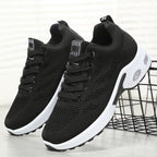 Damen Sportliche Sneaker mit atmungsaktivem Obermaterial und Dämpfung R&B