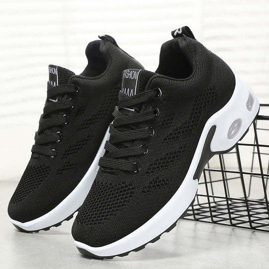 Damen Sportliche Sneaker mit atmungsaktivem Obermaterial und Dämpfung R&B