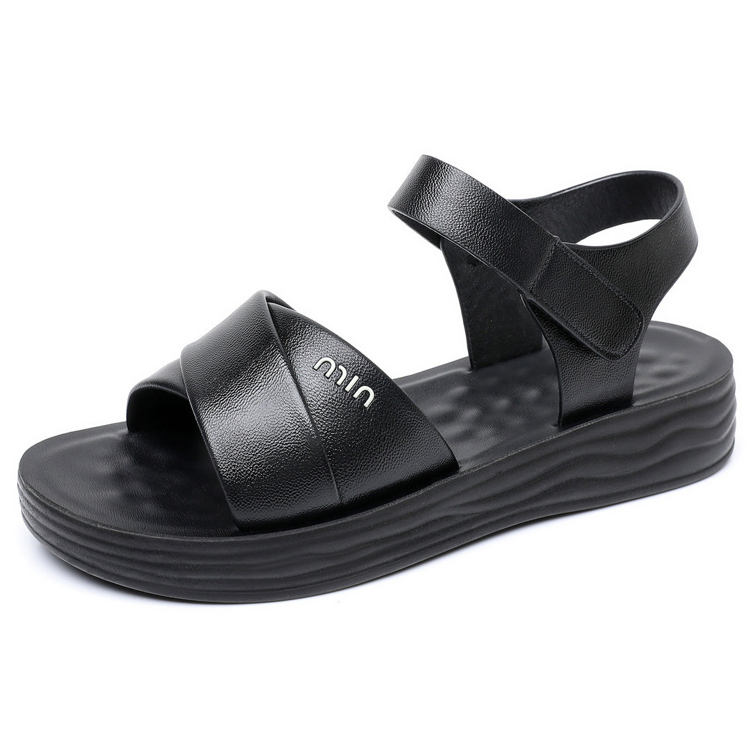 Damen Komfortable und elegante Sandalen mit verstellbarem Riemen R&B
