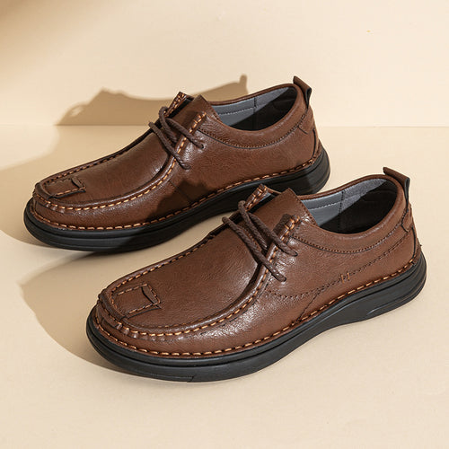 Herren Modische Schnürschuhe aus hochwertigem Kunstleder R&B