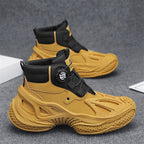 Damen stylische High-Top Sneakers mit dynamischem Sohlendesign R&B
