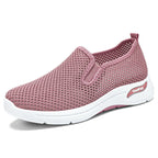 Damen Bequeme Slip-On Sneakers mit atmungsaktivem Obermaterial R&B