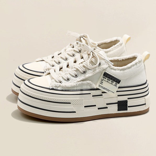 Damen trendy High-Top Sneakers R&B