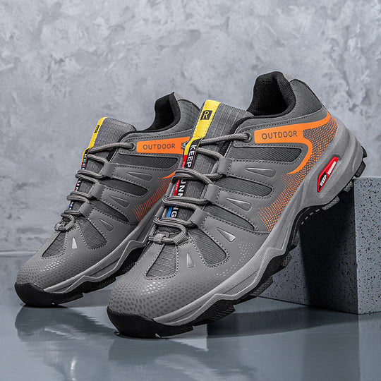 Herren nan leichter Trail- und Outdoor-Laufschuh mit griffiger Stollensohle und gedämpfter EVA-Mittelsohle R&B