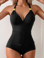 Damen Tankini mit elegantem Halterneck-Design R&B