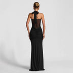 Damen Elegantes Abendkleid mit figurbetontem Schnitt und raffinierten Drapierungen R&B