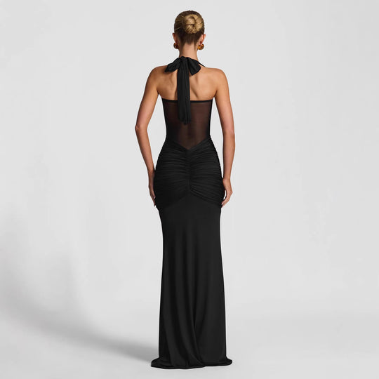 Damen Elegantes Abendkleid mit figurbetontem Schnitt und raffinierten Drapierungen R&B