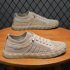 Damen Sportliche Sneakers mit atmungsaktiver Strick-Oberfläche R&B