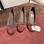 Damen Ballerinas mit modischem Schleifendetail R&B
