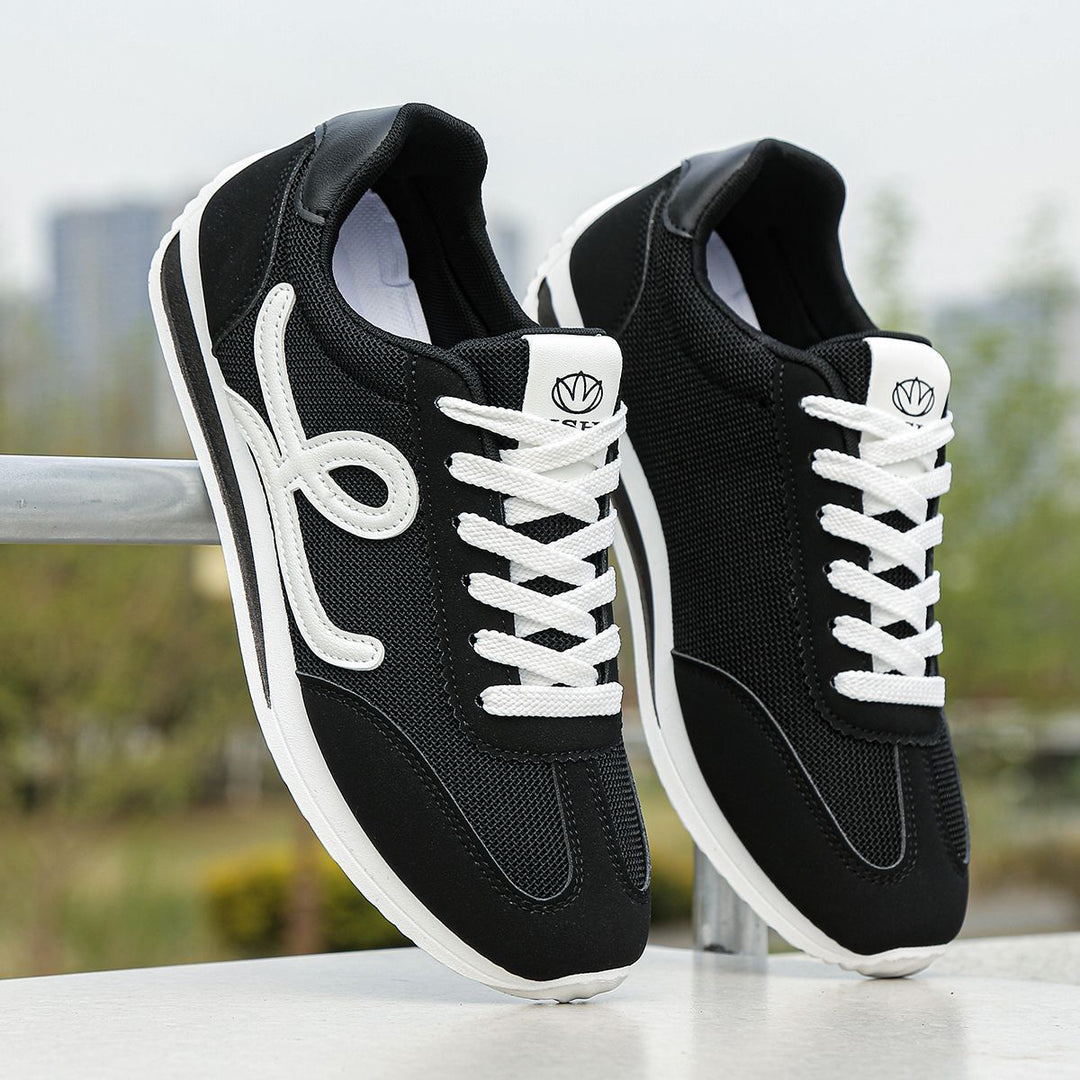 Damen Sportliche Freizeitsneaker mit atmungsaktiver Mesh-Oberfläche und dämpfendem Komfort R&B