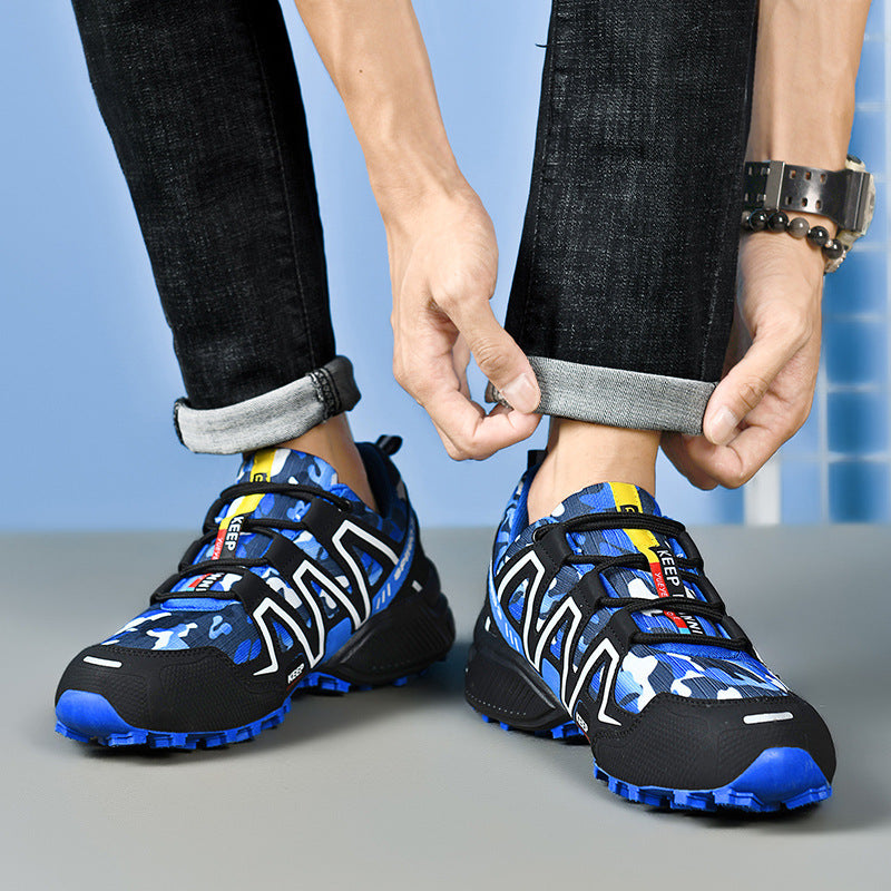 Damen Sportliche Trail-Laufschuhe mit robuster Sohlenkonstruktion und atmungsaktivem Obermaterial R&B