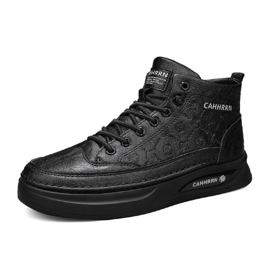 Damen Modische High-Top Sneakers mit atmungsaktiver Oberflächenstruktur R&B