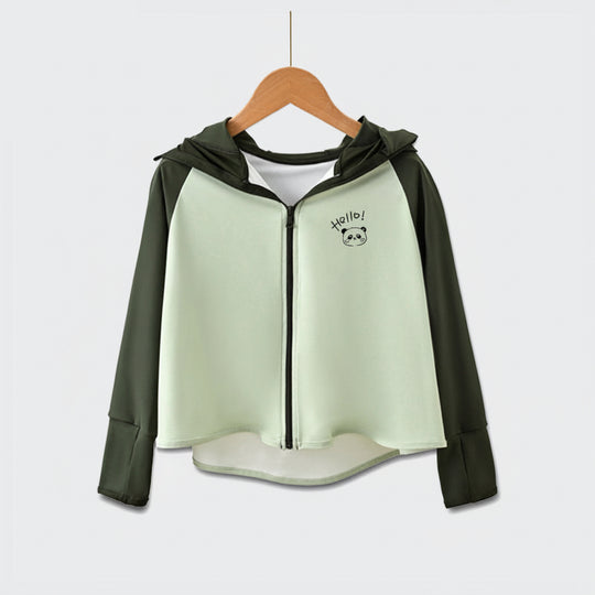 Damen UV-Schutzjacke mit Kapuze und atmungsaktivem Design R&B