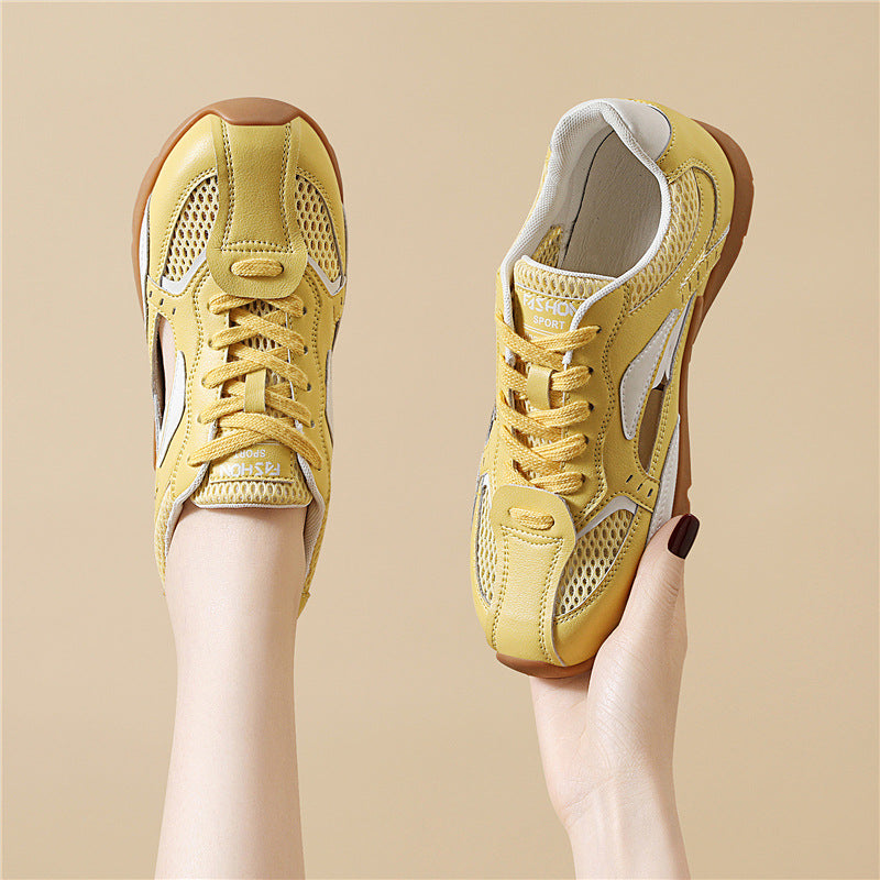 Damen Sportliche Mesh-Laufschuhe mit atmungsaktiven Einsätzen R&B