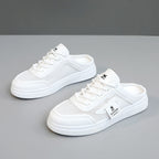 Damen leichte Slip-On Sneakers mit atmungsaktiver Mesh-Oberfläche R&B