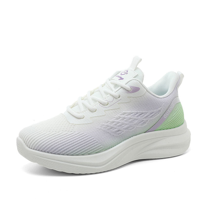 Damen Leichte und atmungsaktive Sport-Sneaker mit dämpfender Laufsohle R&B