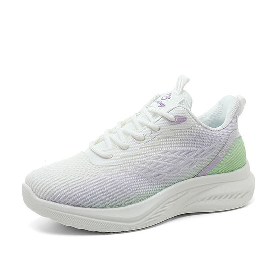 Damen Leichte und atmungsaktive Sport-Sneaker mit dämpfender Laufsohle R&B