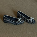 Damen Ballerinas mit modischem Punktedesign und bequemer Passform R&B