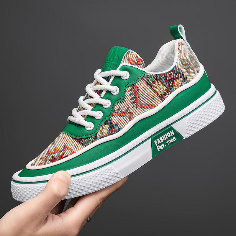 Damen Trendige Freizeitsneaker mit exklusivem Tribal-Design R&B