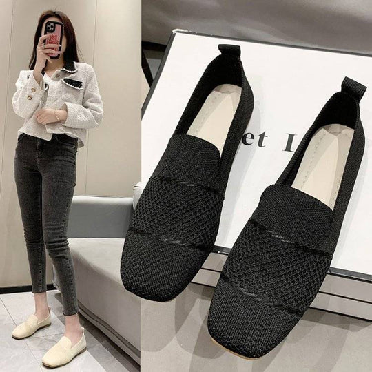 Damen Bequeme und atmungsaktive Slipper R&B