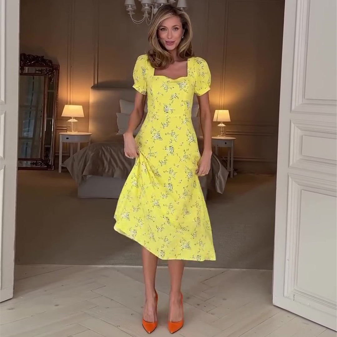 Damen Sommerkleid mit floralen Mustern R&B