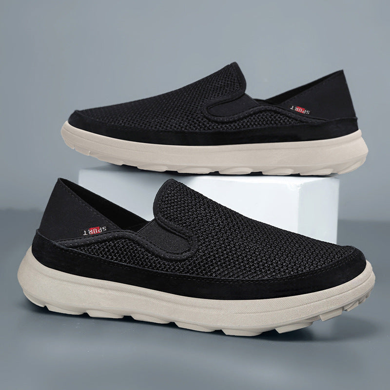 Damen Atmungsaktive Slip-On Freizeitschuhe R&B