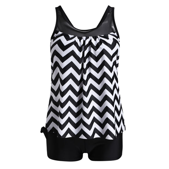 Damen Sportliches Strandoutfit mit modischer Raffung R&B