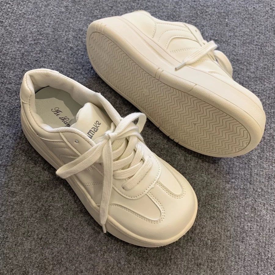 Damen lässige Sneakers mit rutschfester Sohle und gepolstertem Innenfutter
