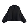 Damen modische cropped Jacke mit ausführlichem Schnitt R&B