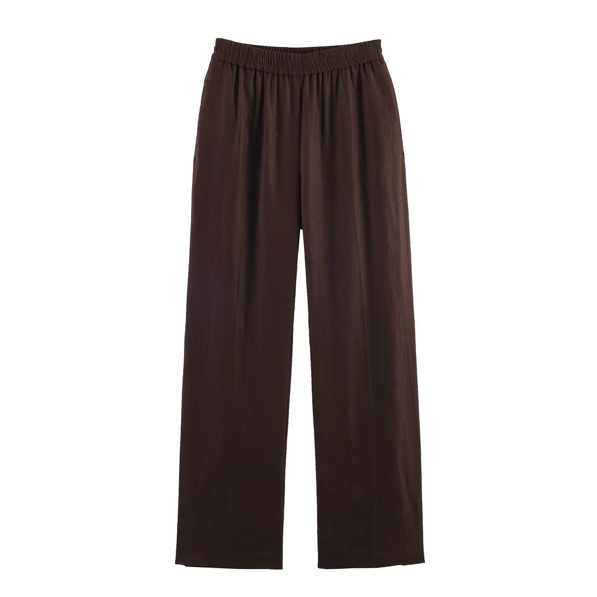 Damen elegante lockere Culotte mit elastischem Bund R&B