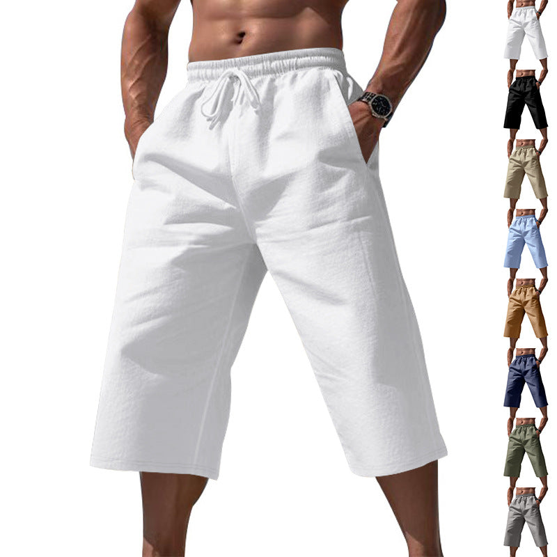 Herren nan städtische Sommerbermuda im klaren Schnitt mit Komfortbund R&B