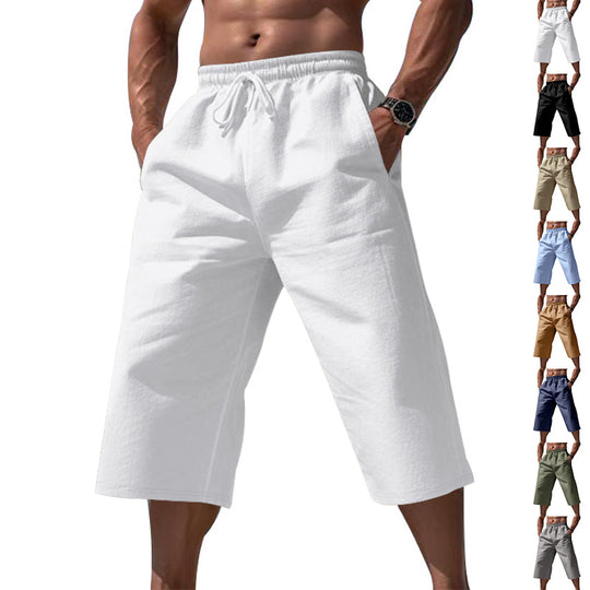 Herren nan städtische Sommerbermuda im klaren Schnitt mit Komfortbund R&B