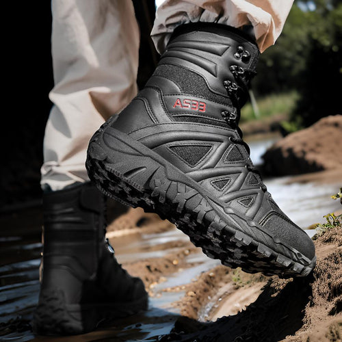 Herren Tactical Stiefel mit robustem Design und hoher Knöchelunterstützung R&B