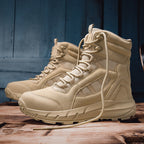 Damen taktische Outdoor-Stiefel mit rutschfester Profilsohle und atmungsaktivem Obermaterial