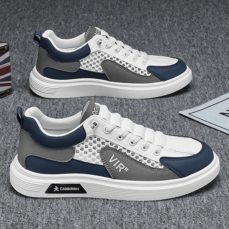 Damen Atmungsaktive Freizeitsneaker mit modernen Einsätzen und rutschfester Sohle