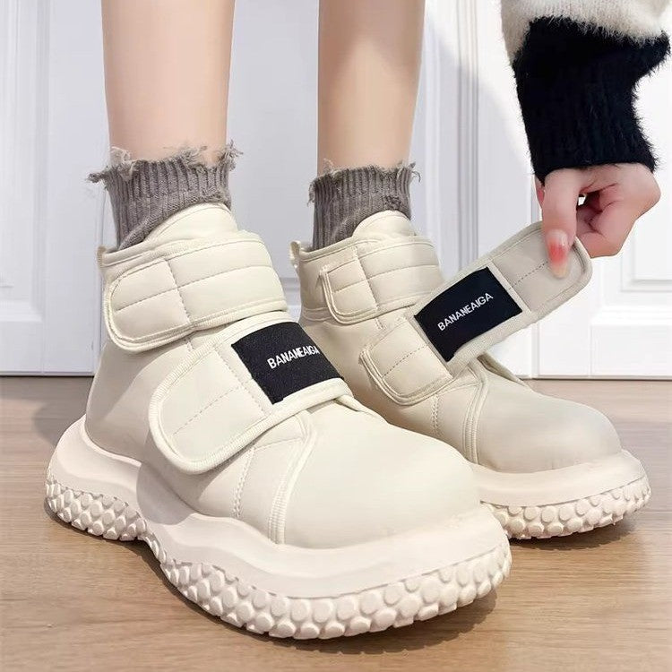 Damen Warme Winterstiefel mit weichem Futter und rutschfester Sohle R&B