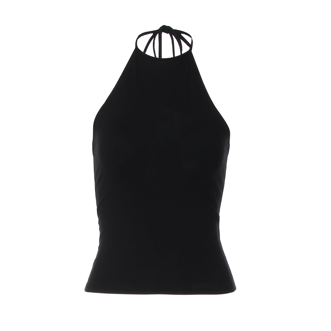Damen Haltertop aus elastischem Material R&B