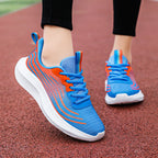 Damen Sportliche Leichtgewicht-Laufschuhe mit dämpfender Sohle