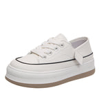 Damen Bequeme Sneaker mit Plateau-Sohle