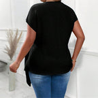 Damen Wickelbluse R&B