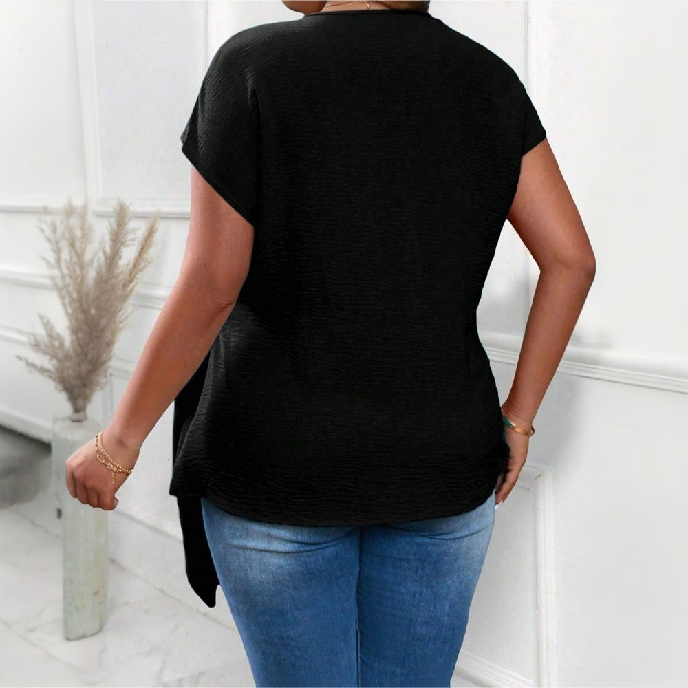 Damen Wickelbluse R&B