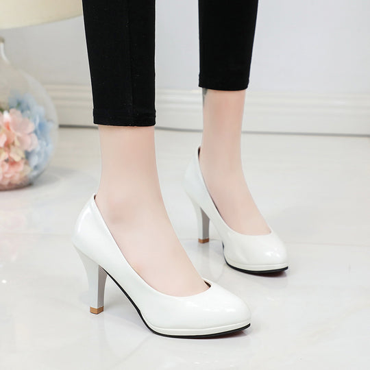 Damen klassische Pumps mit elegantem Blockabsatz und komfortabler Innenpolsterung R&B