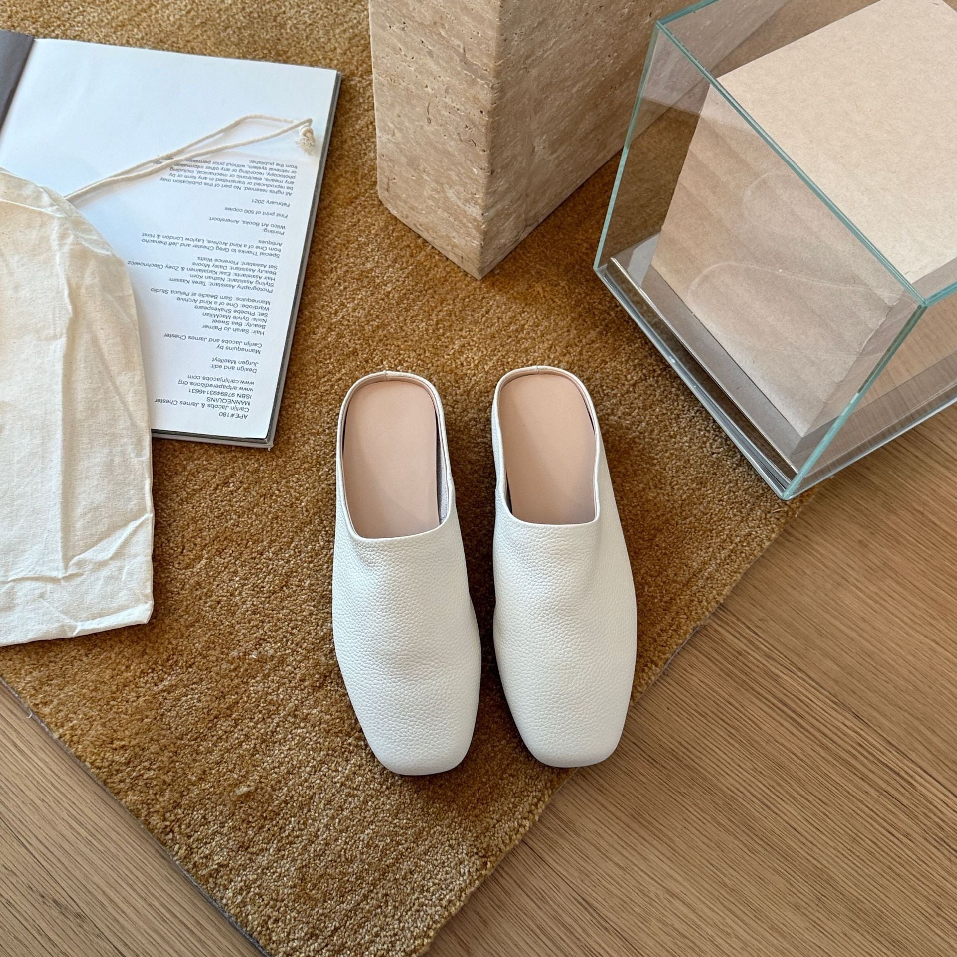 Damen Klassische Clogs aus hochwertigem Leder mit ergonomischem Fußbett und modischem Design